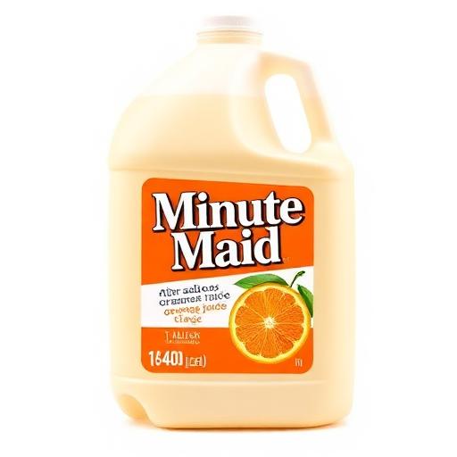 Minute Maid orange juice
